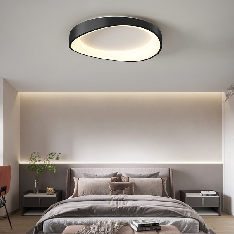 Φωτιστικό οροφής LED με τηλεχειριστήριο, PL103/520BK, 29W, Διάμετρος 50 cm, Ζεστό/Ψυχρό/Ουδέτερο φως, Μαύροι πολυέλαιοι LED με τηλεχειριστήριο Προεπιλεγμένος τίτλος Alessandro Design