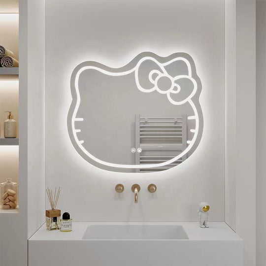 Καθρέφτης LED Kitty Cat, 80X70, Touch, Demister System, Dimmable Mirrors Korman E Προεπιλεγμένος τίτλος Alessandro Design