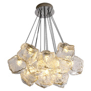 Πολυέλαιος ECOLUCE MODERN, Globe, 13xE27, Ρυθμιζόμενο ύψος, Chrome Modern Chandeliers Προεπιλεγμένος τίτλος Alessandro Design