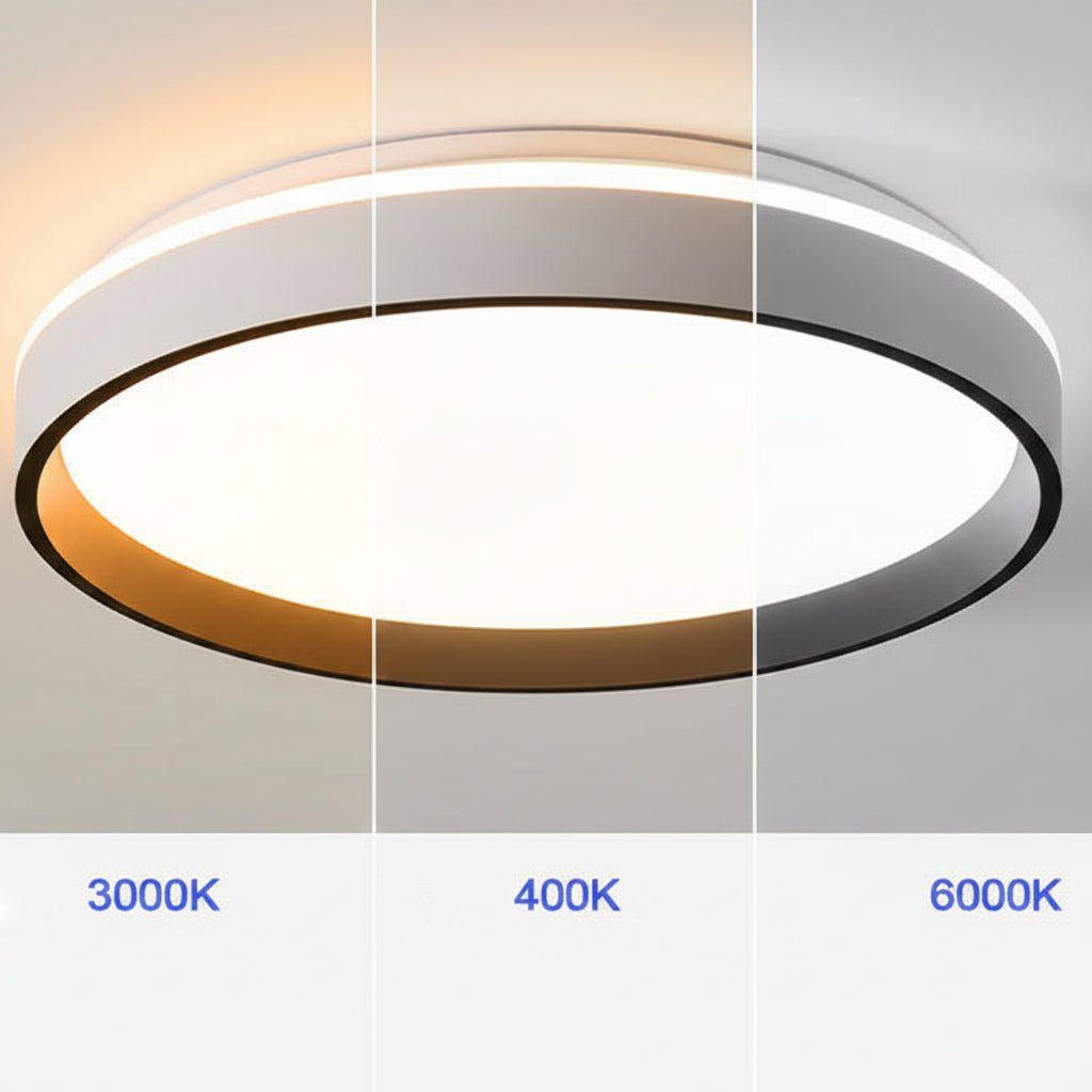 Φωτιστικό οροφής LED, 50W, Διάμετρος 40 cm, Ζεστό/κρύο/ουδέτερο φως, Λευκά φωτιστικά οροφής LED Προεπιλεγμένος τίτλος Alessandro Design