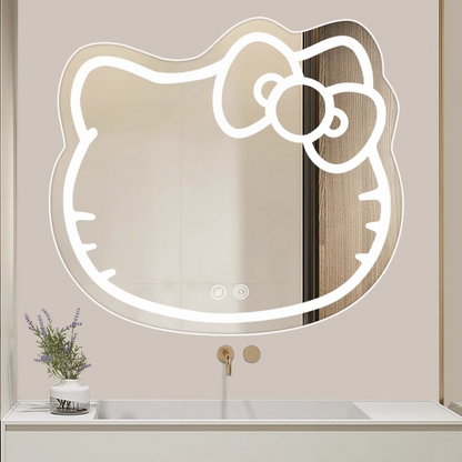 Καθρέφτης LED Kitty Cat, 80X70, Touch, Demister System, Dimmable Mirrors Korman E Προεπιλεγμένος τίτλος Alessandro Design