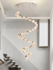 Μοντέρνος πολυέλαιος LED CM526/18, 51W, Διάμετρος 58,5cm, Ρυθμιζόμενο Ύψος, Χρώμιο