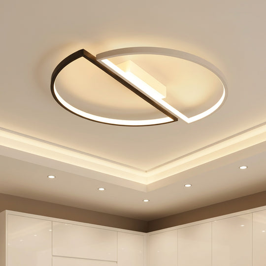 Πολυέλαιος LED με τηλεχειριστήριο VECTOR ARCUS 52W, 2 Στοιχεία, Κρύο/Ζεστό/Ουδέτερο φως, Ρυθμιζόμενο, Λευκό μαύρο LED Πολυέλαιοι με τηλεχειριστήριο Προεπιλεγμένος τίτλος Alessandro Design