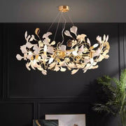 Crystal Chandelier Alpha 8XG9 Gold Adjustable Height Modern Chandeliers Προεπιλεγμένος τίτλος Alessandro Design