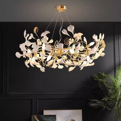Crystal Chandelier Alpha 8XG9 Gold Adjustable Height Modern Chandeliers Προεπιλεγμένος τίτλος Alessandro Design