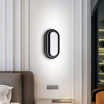 LED φωτιστικό τοίχου εξωτερικού χώρου AX322/214BK, Warm Light 3000K, IP65, Μαύρα φώτα τοίχου εξωτερικού χώρου Προεπιλεγμένος τίτλος Alessandro Design