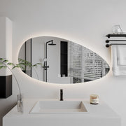 Καθρέφτης Oval LED, Demister, 80x50cm, Z012 Basic Touch Mirrors Korman E Προεπιλεγμένος τίτλος Alessandro Design