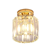 Classic Georgian Chandelier LC110GD, 1xE27, Διάμετρος 12 cm, Ύψος 17 cm, Χρυσός, Κρύσταλλο, Σίδερο, Δεν περιλαμβάνονται βολβοί Classic Chandeliers Προεπιλεγμένος τίτλος Alessandro Design