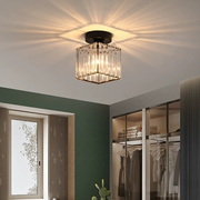 Γεωργιανός πολυέλαιος LC111BK, 1xE27, Διάμετρος 12 cm, Ύψος 17 cm, IP20, Μαύρο, Κρύσταλλο, Σίδερο, Λαμπτήρες Δεν περιλαμβάνονται Classic Πολυέλαιοι Προεπιλεγμένος τίτλος Alessandro Design