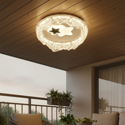 Πολυέλαιος Petito LED, 21W, Διάμετρος 18cm, Ζεστό/Ουδέτερο/Ψυχρό φως, Λευκό, Μεταλλικό και Ακρυλικό
