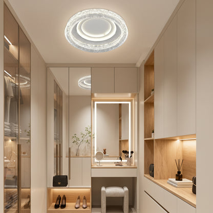 WON Noble LED Πολυέλαιος, 67W, Διάμετρος 30cm, Ζεστό/Ουδέτερο/Ψυχρό φως, Λευκό