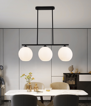Κρεμαστός πολυέλαιος LM520/3BK, 3XE27, 59x20x25, Μαύρο, Λευκό, Σιδερένιο, Plexiglas Modern Chandeliers Προεπιλεγμένος τίτλος Alessandro Design