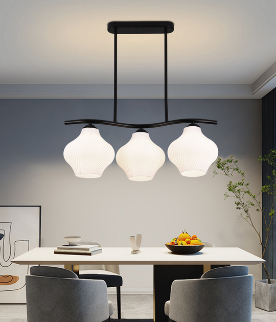 Κρεμαστός πολυέλαιος LM521/3BK, 3XE27, 59x20x25, Μαύρο, Λευκό, Μεταλλικό, Πλεξιγκλάς Μοντέρνοι Πολυέλαιοι Προεπιλεγμένος τίτλος Alessandro Design