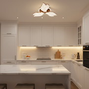 Πολυέλαιος LED με Τηλεχειριστήριο, 51W, Φως 3000K/4000K/6000K, Dimmable, Χρυσό, Μέταλλο και Ακρυλικό