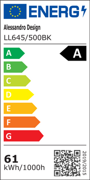 Πολυέλαιος LED SKYForma Nexen, 61W, Κρύο/Ζεστό/Ουδέτερο φως, Μαύρο