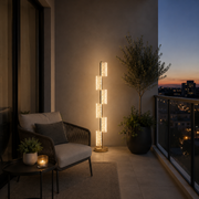 Λάμπα LED 40W Modern Austin 125Cm 3000/4000/6000K Χρυσό