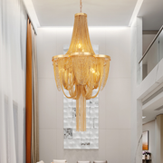 Candelabra 4xE14, Διάμετρος 48cm, Χρυσό, Metal Modern Candelabra Προεπιλεγμένος τίτλος Alessandro Design