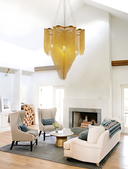 Candelabra MD9021 6xG9, Διάμετρος 50cm, Χρυσό, Μεταλλικό Μοντέρνο Candelabra Προεπιλεγμένος τίτλος Alessandro Design