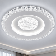 Πολυέλαιος ALAJA LED, 33W, Διάμετρος 22cm, Ζεστό/Ουδέτερο/Ψυχρό φως, Λευκό, Μεταλλικό και Ακρυλικό