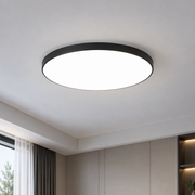 SOLIS LED φωτιστικό οροφής 37cm 32W Cold Light Μαύρο