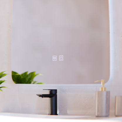 Καθρέφτης ARTEA Touch Rectangular LED, 14W, 60X80cm, Demister System, Dimmable, Cold Light 6000K Mirrors Korman E Προεπιλεγμένος τίτλος Alessandro Design
