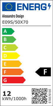 Ορθογώνιος καθρέφτης LED, 50x70cm, RADIANTE Touch, Cold Light, Demister System, Dimmable