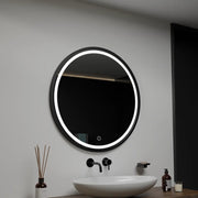 Στρογγυλός καθρέφτης LED 80cm Piazza Basic Touch Mirrors Korman C Προεπιλεγμένος τίτλος Alessandro Design