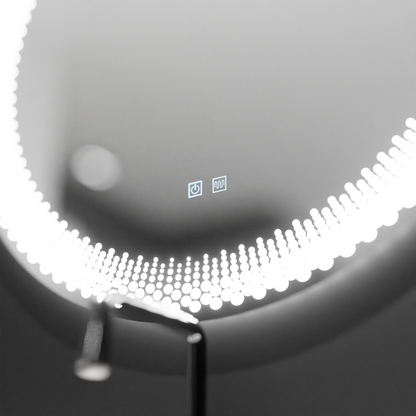 LED Στρογγυλός καθρέφτης 60cm, Stellaire Touch, Σύστημα Demister, Dimmable Mirrors Korman E Προεπιλεγμένος τίτλος Alessandro Design