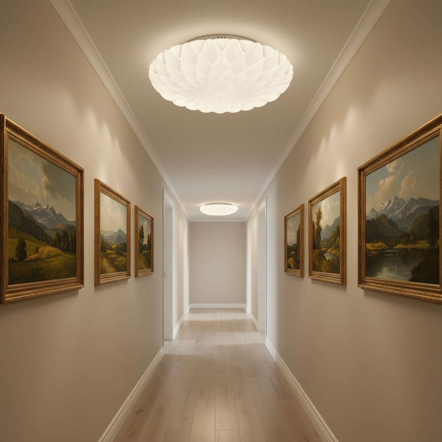 Φωτιστικό οροφής LED 23 cm, 22W, 3000K / 4000K / 6000K, Λευκά, μεταλλικά και ακρυλικά φωτιστικά οροφής LED Προεπιλεγμένος τίτλος Alessandro Design