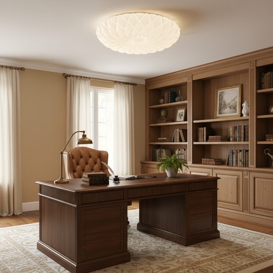 Φωτιστικό οροφής PL154 LED 35 cm, 31W, 3000K / 4000K / 6000K, Λευκά, μεταλλικά και ακρυλικά φωτιστικά οροφής LED Προεπιλεγμένος τίτλος Alessandro Design