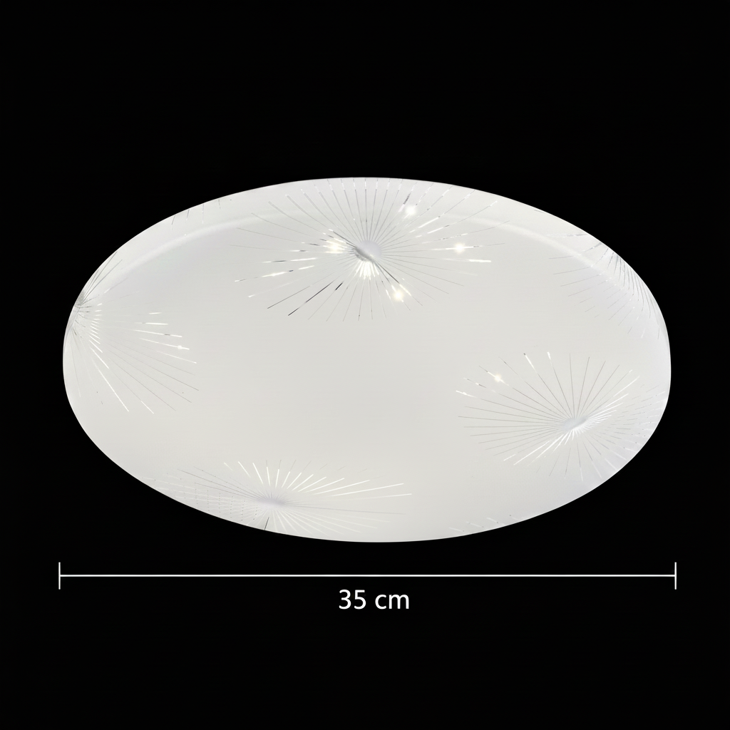 Φωτιστικό οροφής LED 35 cm, 31W, 3000K / 4000K / 6000K, Λευκά, μεταλλικά και ακρυλικά φωτιστικά οροφής LED Προεπιλεγμένος τίτλος Alessandro Design
