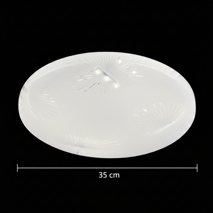 Φωτιστικό οροφής LED 35 cm, 31W, 3000K / 4000K / 6000K, Λευκά, μεταλλικά και ακρυλικά φωτιστικά οροφής LED Προεπιλεγμένος τίτλος Alessandro Design