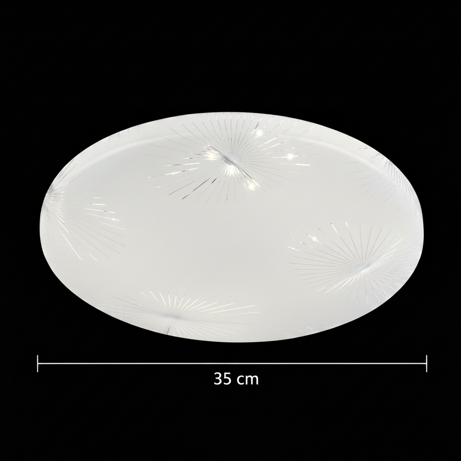 Φωτιστικό οροφής LED 35 cm, 31W, 3000K / 4000K / 6000K, Λευκά, μεταλλικά και ακρυλικά φωτιστικά οροφής LED Προεπιλεγμένος τίτλος Alessandro Design