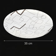 Φωτιστικό οροφής LED 35 cm, 31W, 3000K / 4000K / 6000K, Λευκά, μεταλλικά και ακρυλικά φωτιστικά οροφής LED Προεπιλεγμένος τίτλος Alessandro Design