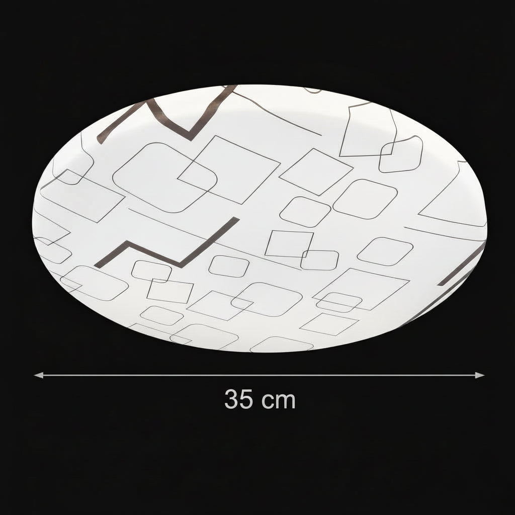 Φωτιστικό οροφής LED 35 cm, 31W, 3000K / 4000K / 6000K, Λευκά, μεταλλικά και ακρυλικά φωτιστικά οροφής LED Προεπιλεγμένος τίτλος Alessandro Design
