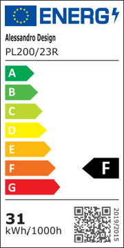 Στρογγυλό φωτιστικό οροφής LED, 31W, 22cm, 6000K, Λευκό μέταλλο – Φωτιστικά οροφής LED Cold Light Προεπιλεγμένος τίτλος Alessandro Design