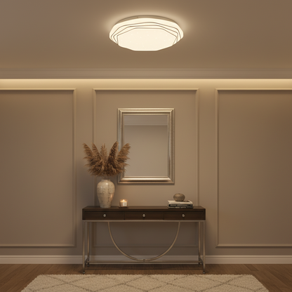 Φωτιστικό οροφής LED 23 cm, 22W, 3000K / 4000K / 6000K, Λευκά, μεταλλικά και ακρυλικά φωτιστικά οροφής LED Προεπιλεγμένος τίτλος Alessandro Design