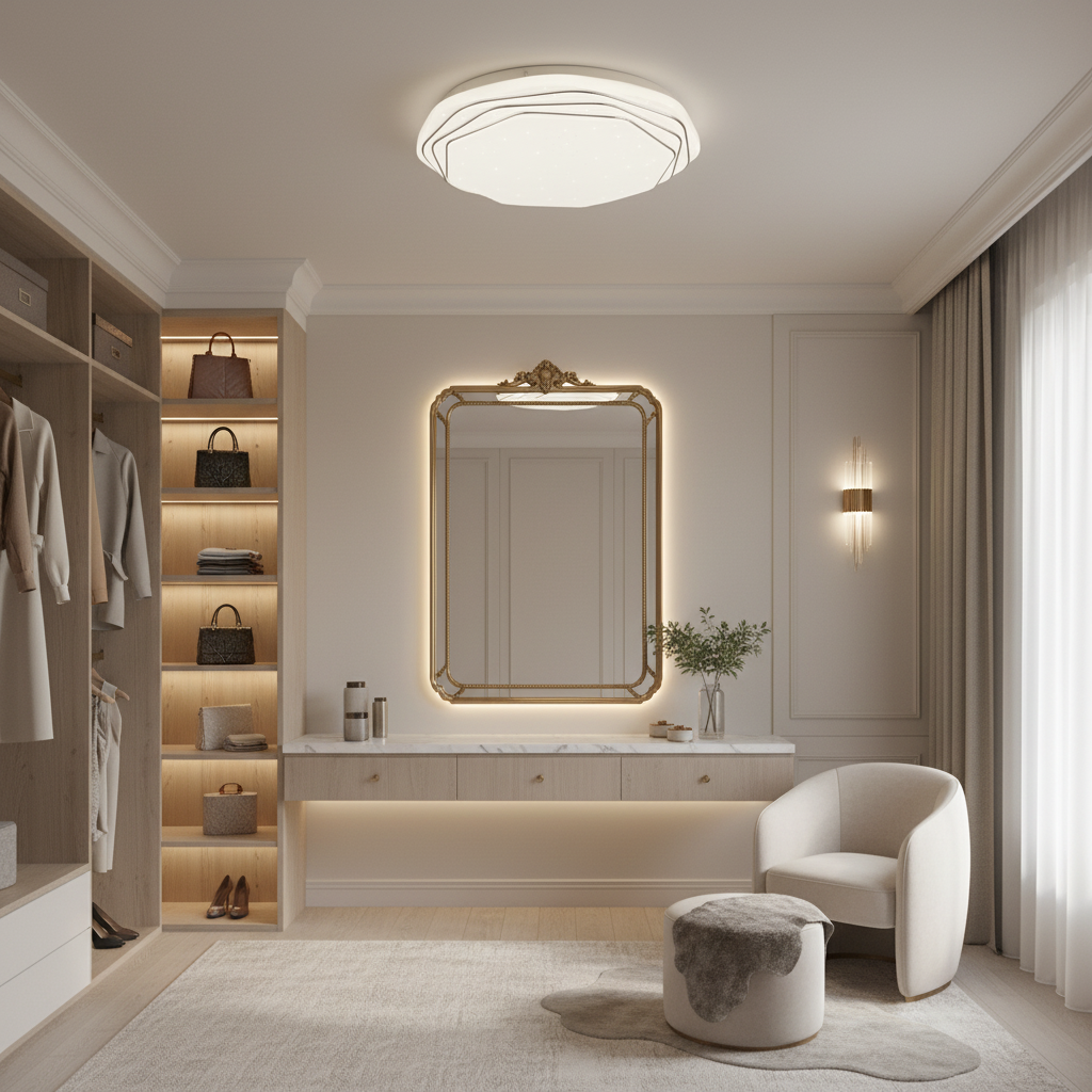 Φωτιστικό οροφής LED 23 cm, 22W, 3000K / 4000K / 6000K, Λευκά, μεταλλικά και ακρυλικά φωτιστικά οροφής LED Προεπιλεγμένος τίτλος Alessandro Design