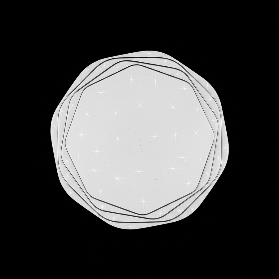 Φωτιστικό οροφής PL152 LED 35 cm, 31W, 3000K / 4000K / 6000K, Λευκά, μεταλλικά και ακρυλικά φωτιστικά οροφής LED Προεπιλεγμένος τίτλος Alessandro Design