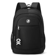 KANGIQLINIQ Travel Business Backpack, 47x33x15 cm, Oxford, Ασπρόμαυρο