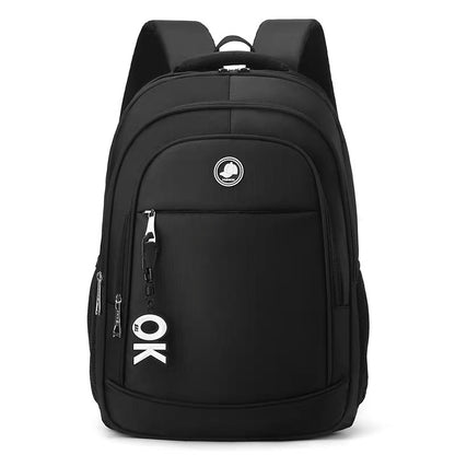 KANGIQLINIQ Travel Business Backpack, 47x33x15 cm, Oxford, Ασπρόμαυρο