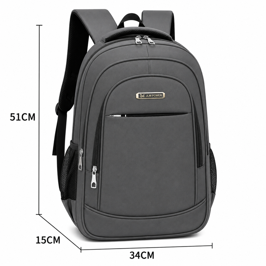 Travel Business Backpack RECIFE, 51x34x15 cm, Oxford, Γκρι