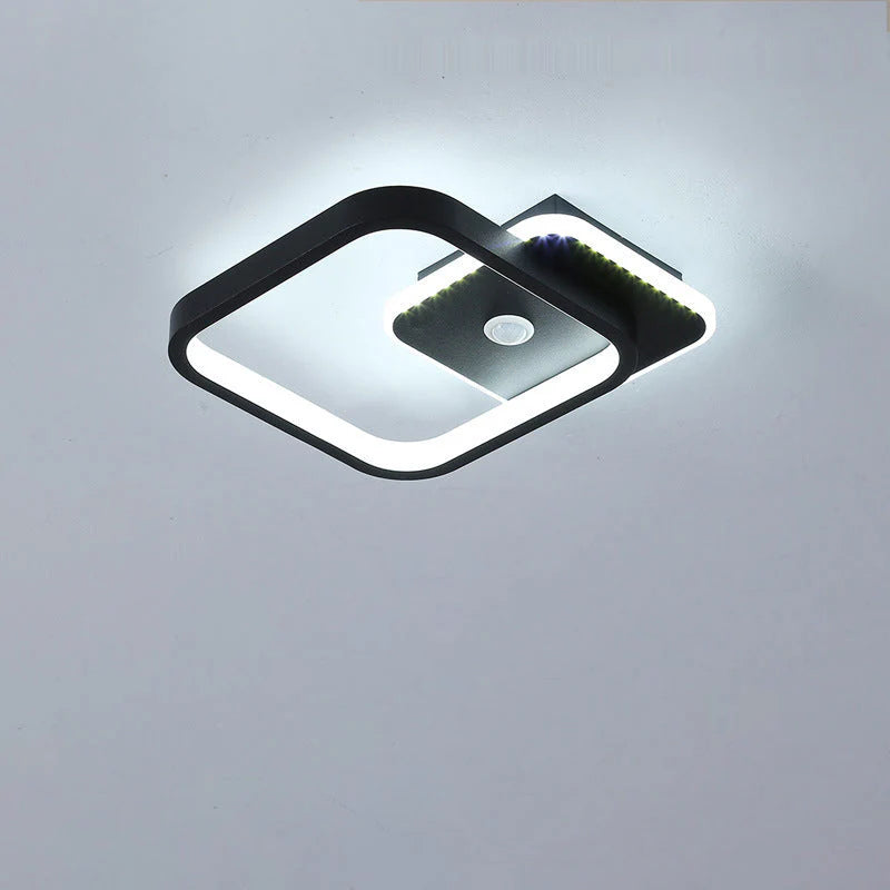 Πολυέλαιος LED με αισθητήρα κίνησης PS510BK, 15W, κρύο/θερμ/ουδέτερο φως 3000K/4000K/6000K, μεταλλικοί και ακρυλικοί πολυέλαιοι LED Προεπιλεγμένος τίτλος Alessandro Design