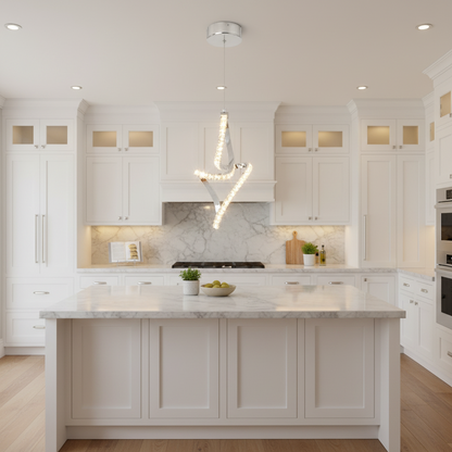 Κρεμαστό Osiris LED, 24W, Crystal, Chrome -19A Προεπιλεγμένος τίτλος Alessandro Design