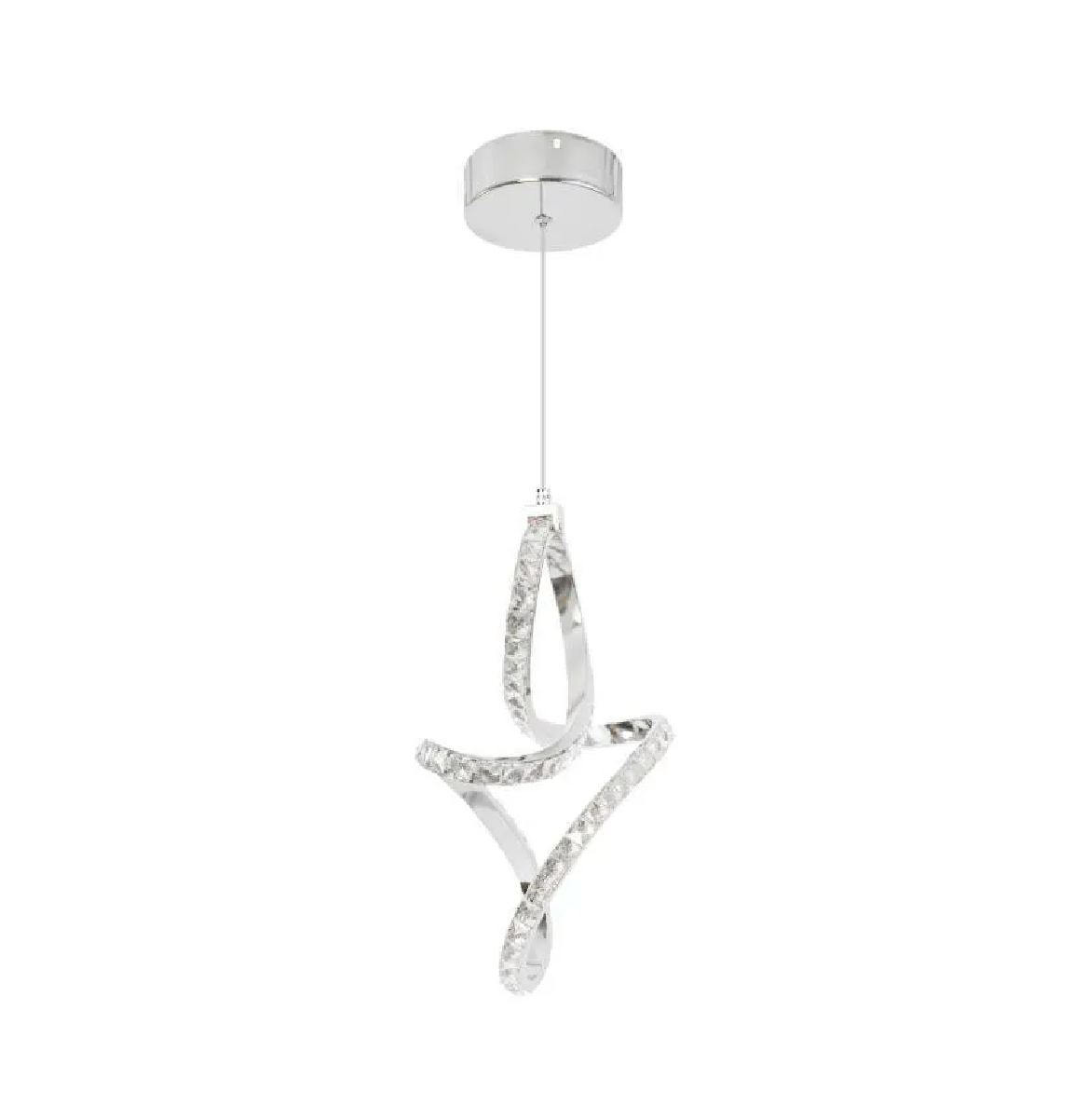 Κρεμαστό Osiris LED, 24W, Crystal, Chrome -19A Προεπιλεγμένος τίτλος Alessandro Design