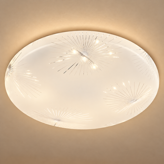 Φωτιστικό οροφής LED 35 cm, 31W, 3000K / 4000K / 6000K, Λευκό, Μεταλλικό και Ακρυλικό