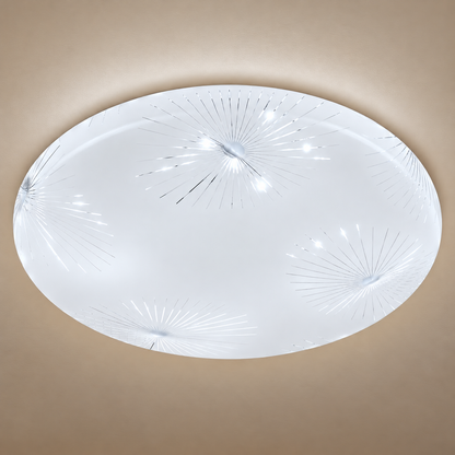 Φωτιστικό οροφής LED Radia 23 cm, 22W, 3000K / 4000K / 6000K, Λευκό, Μεταλλικό και Ακρυλικό