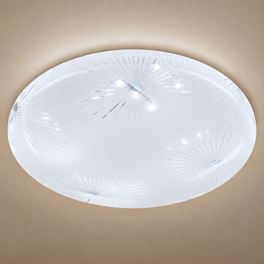 Φωτιστικό οροφής LED Radia 23 cm, 22W, 3000K / 4000K / 6000K, Λευκό, Μεταλλικό και Ακρυλικό