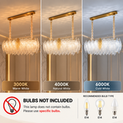 ΔΑΝΤΕΛΙΑ Royale Crystal Chandelier 11xE14, Μέγεθος 83x33 cm, Ύψος 31 cm, Γυαλιστερό Χρυσό, Ρυθμιζόμενο Ύψος, Κομψή σχεδίαση