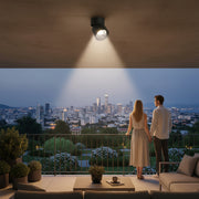 TINNIE LED Spot, Περιστρεφόμενο, 9W, Neutral Light 4000K, Μαύρο